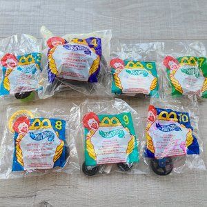 Vintage McDonalds Hot Wheels Car Toys Motorcycle BMX